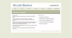 Desktop Screenshot of oliversearle.com