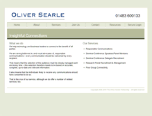 Tablet Screenshot of oliversearle.com